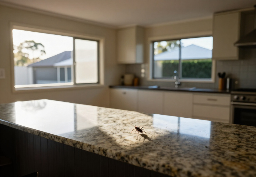 Cockroach-free bathroom in Girraween after pest control